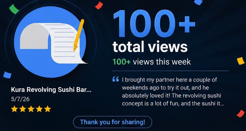 Kura Revolving Sushi Bar — 100+ views