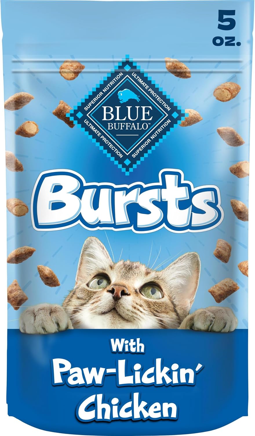 Blue Buffalo Bursts — Premios crujientes y cremosos de pollo (5 oz)