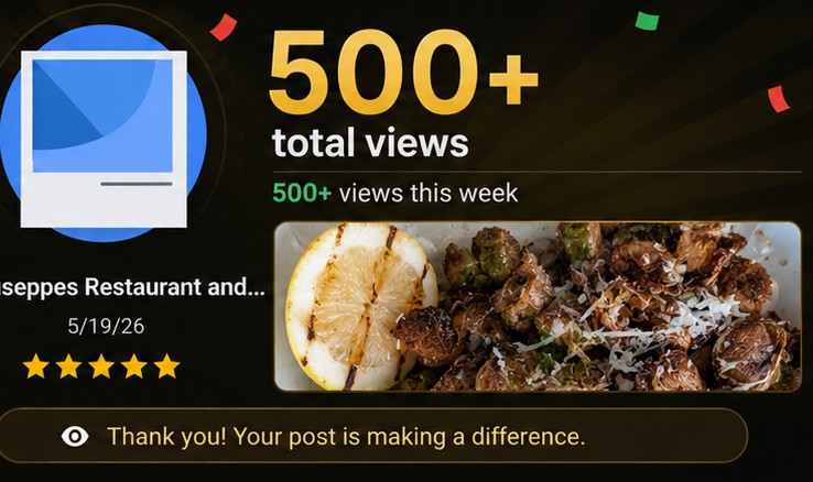 Giuseppes Restaurant — 500+ views
